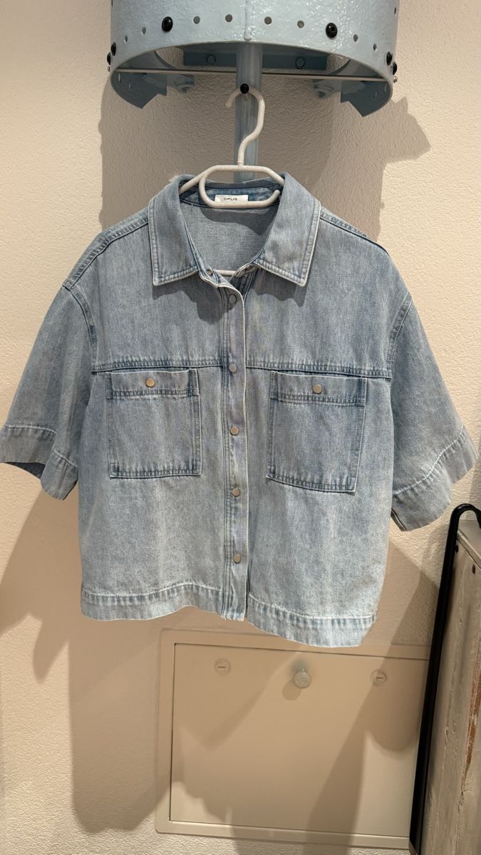 Opus Camicette: Opus Jeans Bluse, hellblau, Grösse M, Oversize – Usato da Wallisellen venduto da Sue04 1