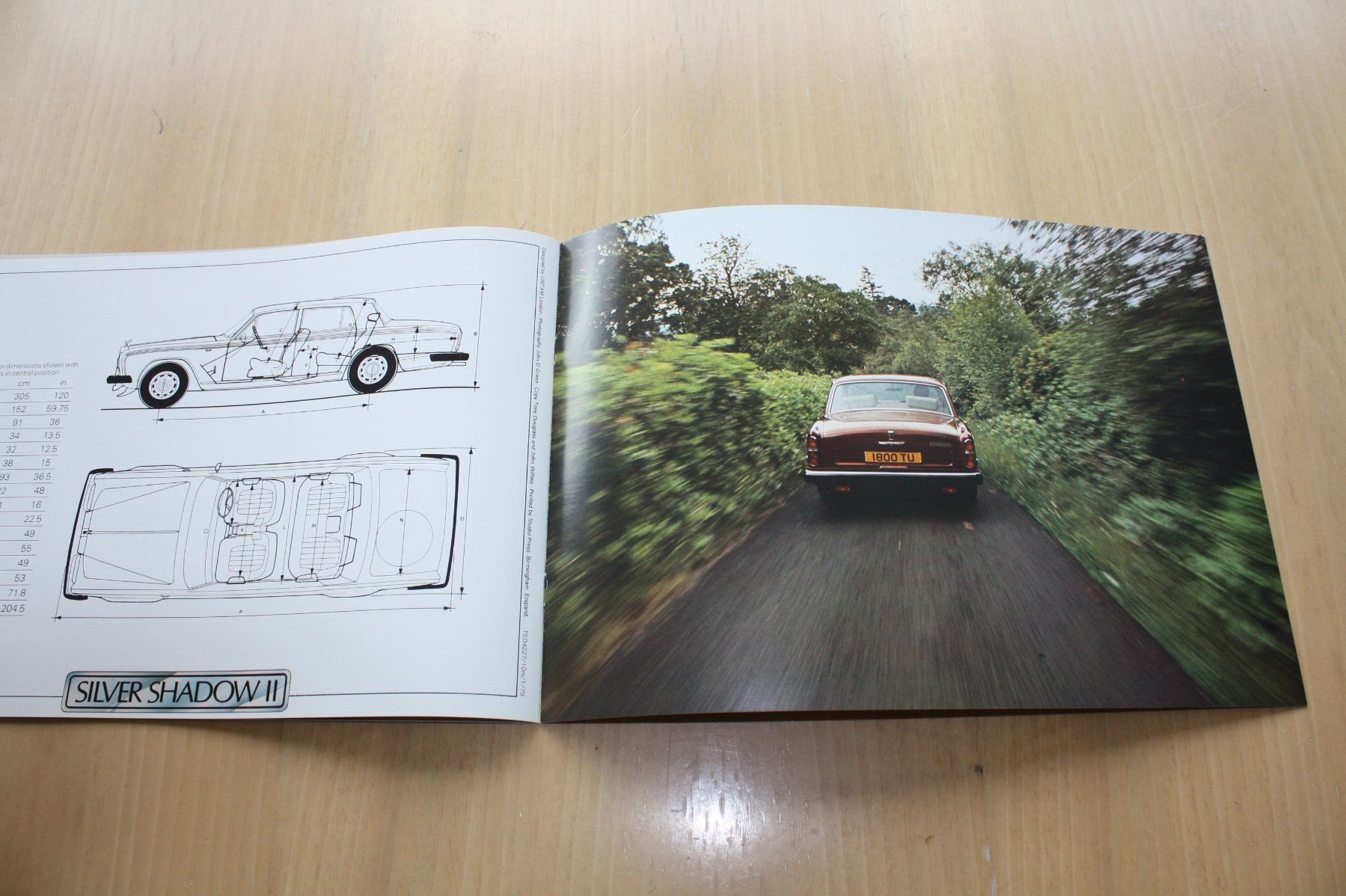 Rolls-Royce Documenti: Rolls Royce Prospekt Silver Shadow II 1979 – Usato da Wikon venduto da erwin400 8