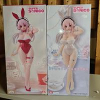LAST PRICE! Super Sonico BiCute Bunnies Figure Furyu Set