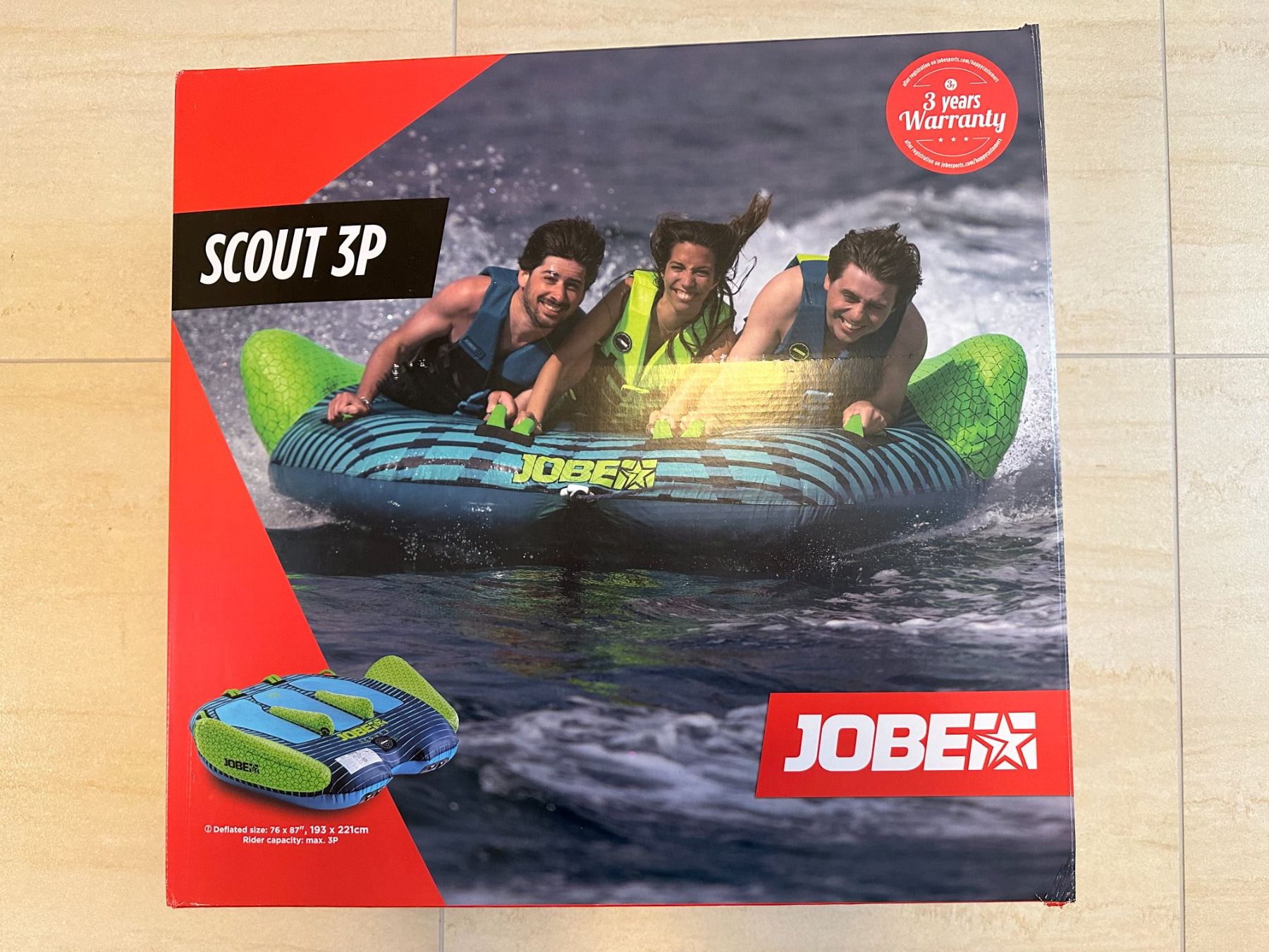 Salvagente: Jobe Scout 3p – Usato da Lausanne venduto da ebe_t9gw