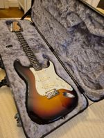 Fender american ultra 3 Tone sunbrust Rosewood modifiziert