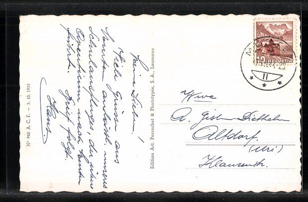 Cartoline postali: AK Avenches, L'Eglise – Usato da Berlin venduto da bartko-reher 1