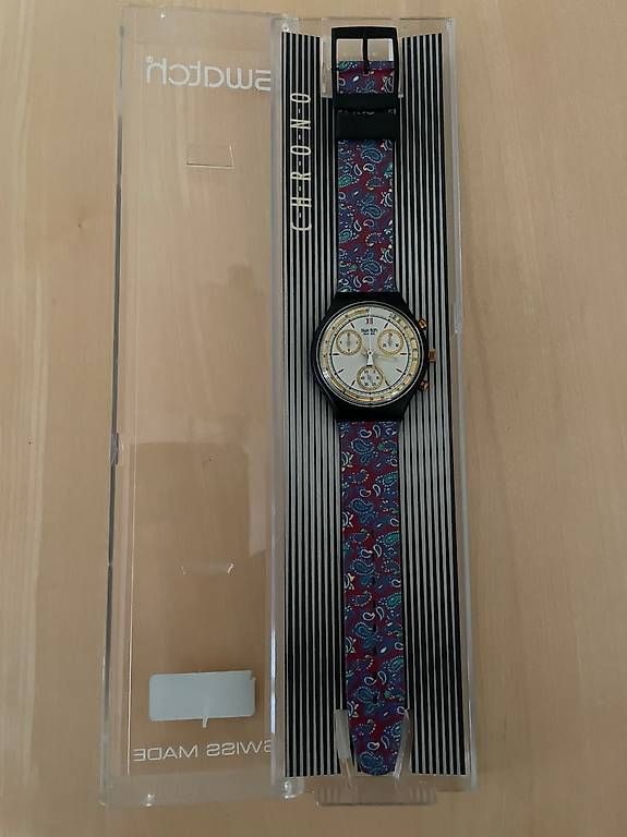 Uhren: Einmalig schöne Chrone Swatch aus den ´90ern – Gebraucht aus Birsfelden von unae