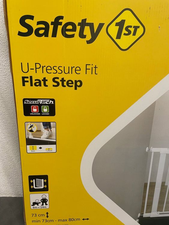 Safety 1st Flat Step Absperrgitter / Türschutzgitter Kaufen auf Ricardo