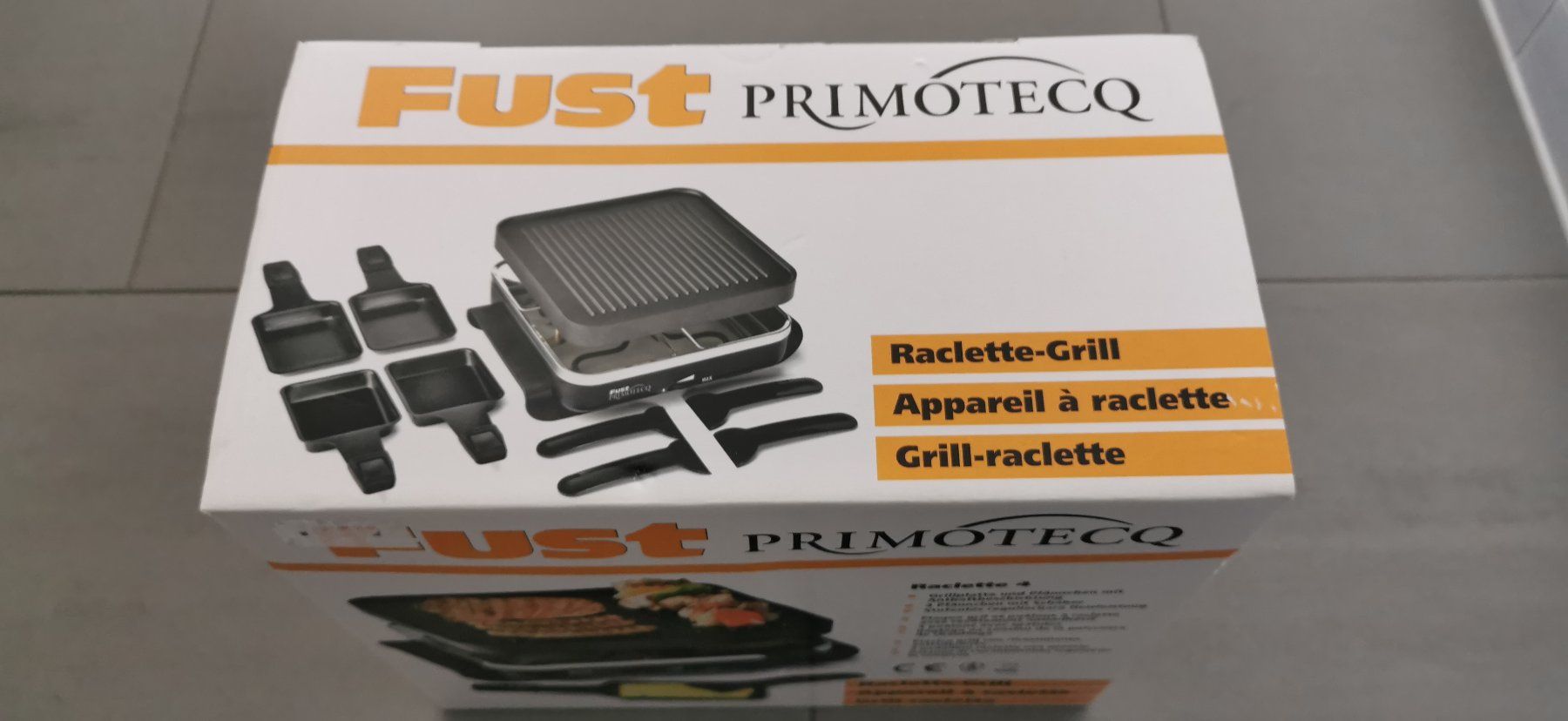 Primotecq Elettrodomestici da cucina: Raclette-Grill Fust Primotecq – Nuovo e nell'imballaggio originale da Zürich venduto da Bluemex 1