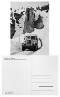 Ofenpass Zernez Sta.Maria Postauto Saurer 3BP BLD P 1971
