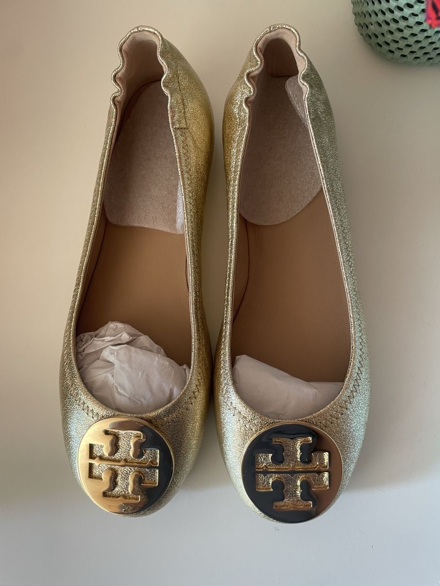 Tory Burch Scarpe da donna: Tory Burch 37 gold – Nuovo e nell'imballaggio originale da Volketswil venduto da sandra8604