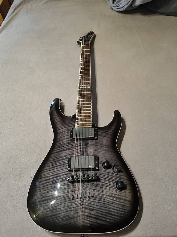 Strumenti musicali: ESP LTD MH-401BFM avec étui rigide – Usato da Les Genevez JU venduto da bertrand7