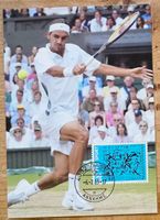 Postkarte FEDERER Wimbledon 2003