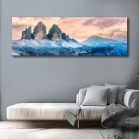NEU🔝 SUPER PREIS 💲 Wandbild 120x40/ Natur Berge