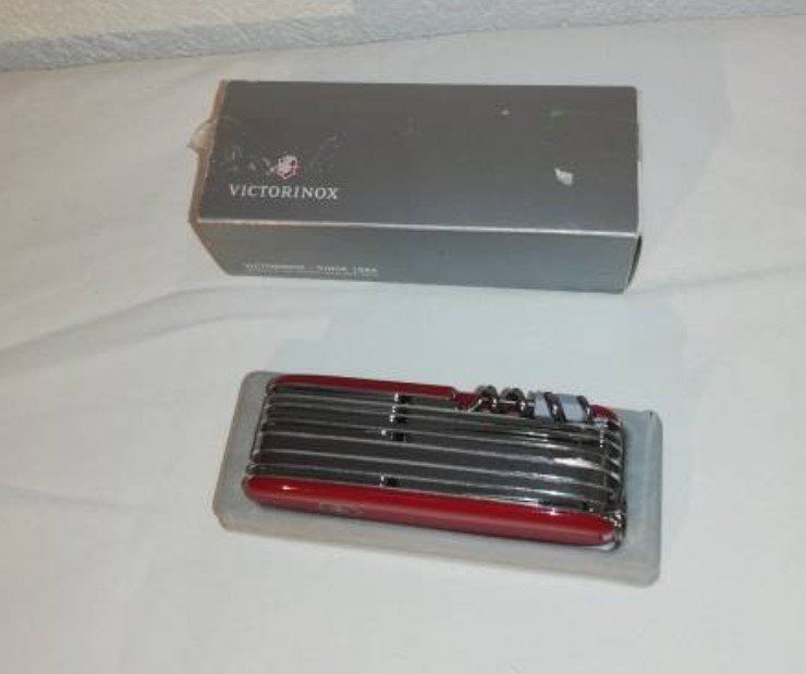Militärmesser: Viktorinox Sackmesser Swiss Champ – Neu (gemäss Beschreibung) aus Schweizersholz von freyle1 2