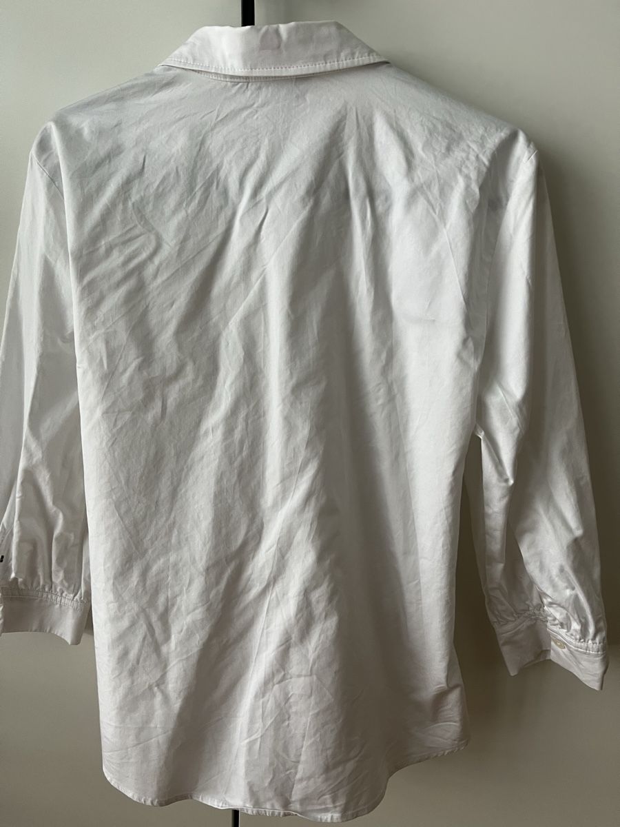 Tommy Hilfiger Camicette: Tommy Hilfiger Bluse weiss Grösse 8 (S) Gr.S – Usato da Lenzburg venduto da car_pzg8 4