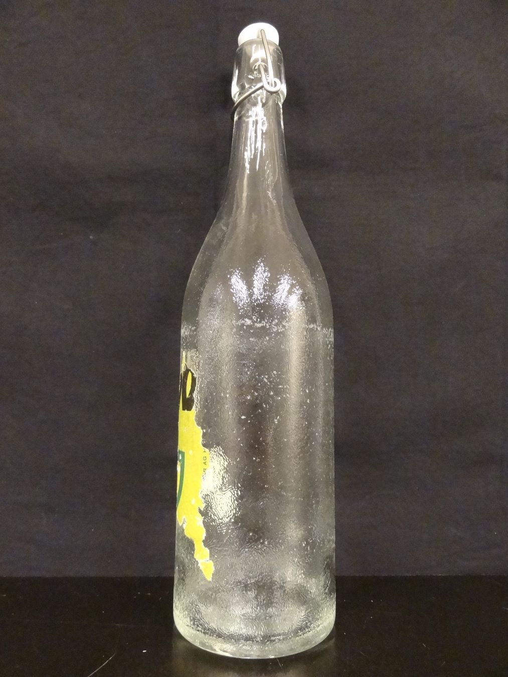 Bicchieri, Caraffe & Bottiglie: alte Flasche LUPO LIMONADE 1960 – Usato da Kerzers venduto da Flaschenposten 2