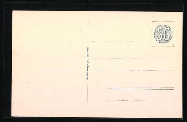 Ansichtskarten: AK Neuchâtel, Baie de l'Evole – Gebraucht aus Berlin von bartko-reher 1