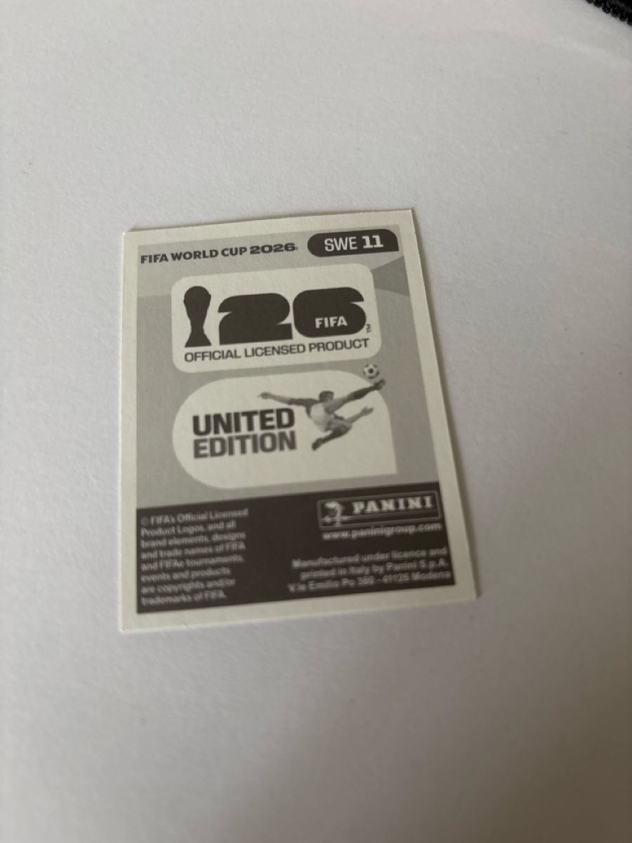 Panini Sammelbilder & Trading cards: Panini Bild SWE11 – Neu und originalverpackt aus Rechthalten von Thierry_89 1
