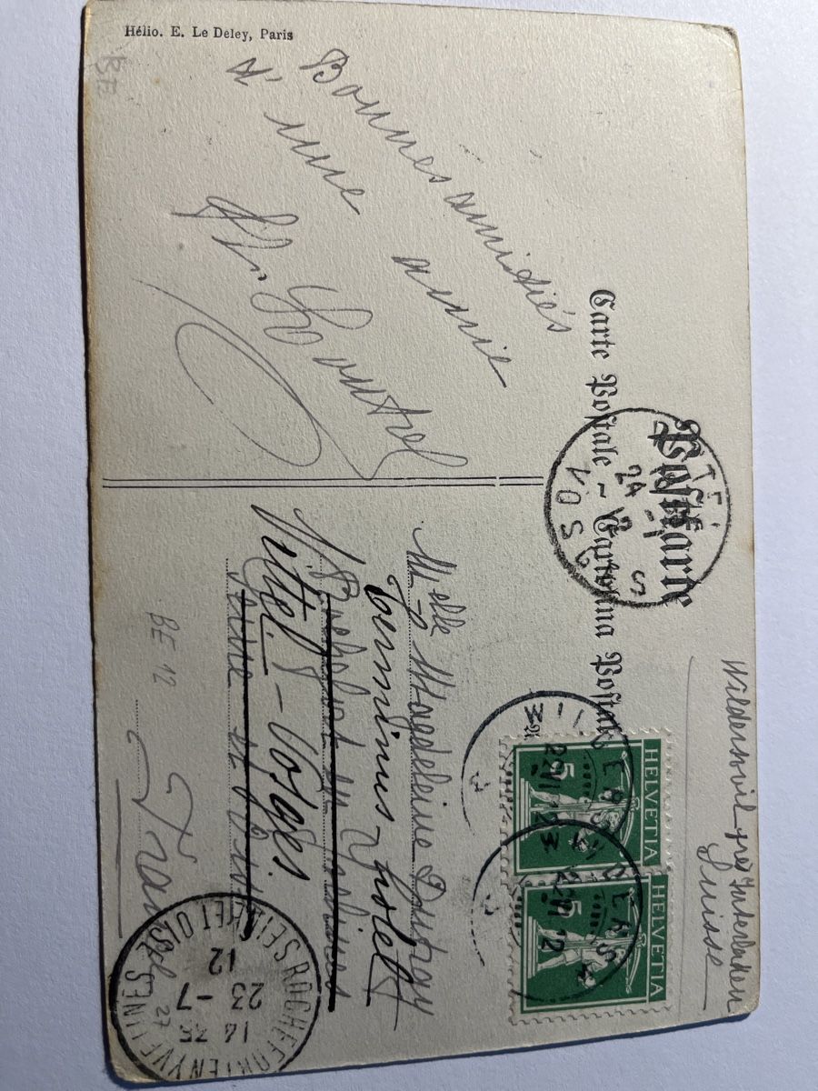 Cartoline postali: wilderswil interlaken oberland – Usato da scharnachtal venduto da Riso500 1