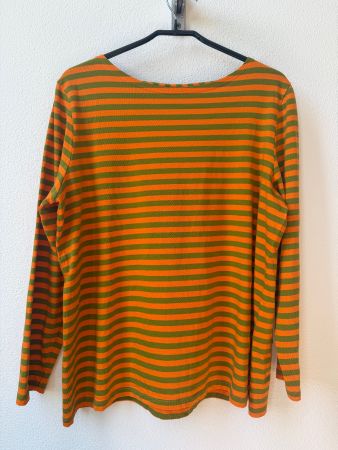 Streifenshirt aus Bio-Baumwolle, Grösse L "Gudrun Sjöden"