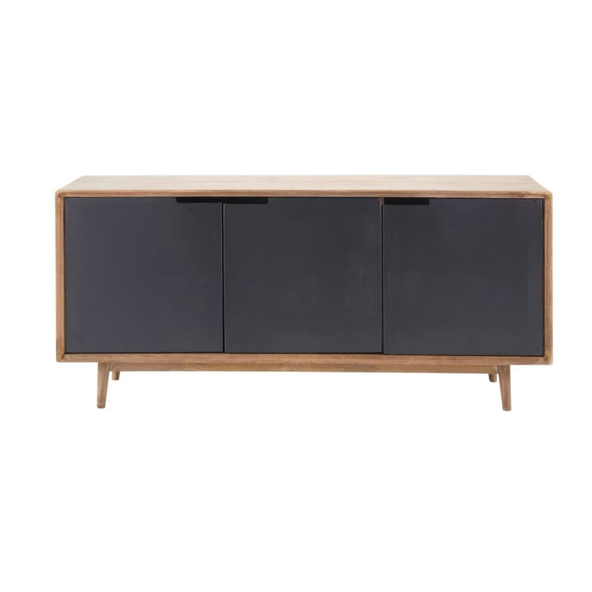 Maisons du monde Büffets: Design Sideboard Maison du Monde Mangoholz – Gebraucht aus Winterthur von JB_Design_Archive 5