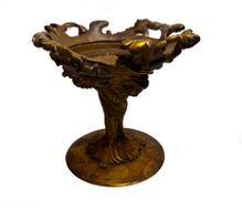 Antiker französischer Rokoko-Pokal auf Delfinfuß – um 1900