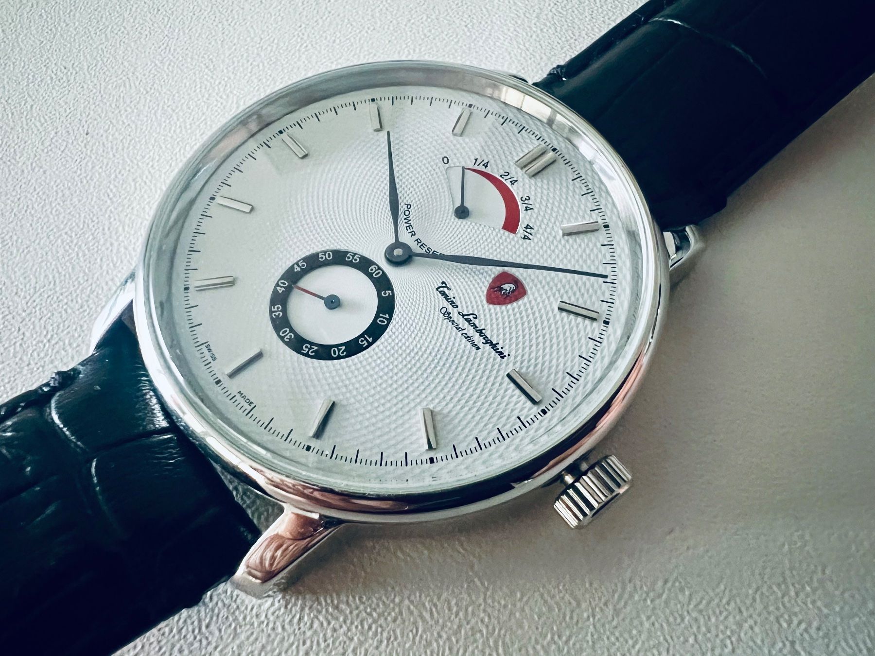 Lamborghini Orologi: Tonino Lamborghini Power Reserve/Small Second - Special Ed. – Nuovo e nell'imballaggio originale da Le Mont-sur-Lausanne venduto da LycaGallery 1