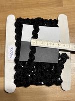 Textilband Bordüre mit Pailletten