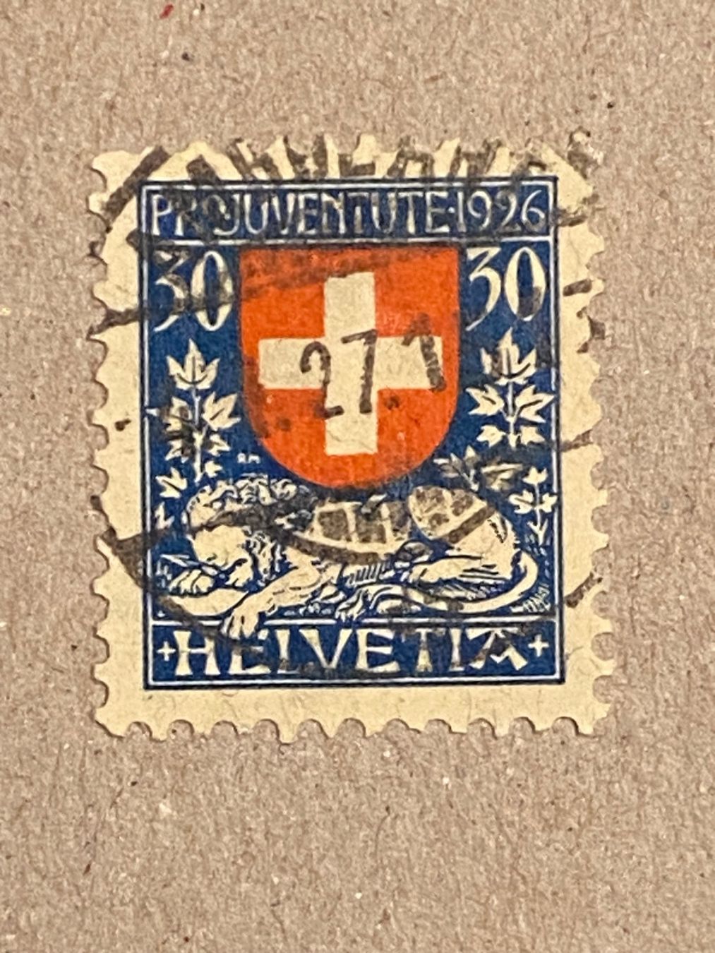 Alle Briefmarken: J40, gestempelt – Gebraucht aus Aarau von hilde47