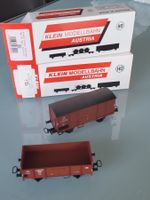 H0  Klein Modellbahn  FS  2 Stk. Güterwagen NEU !