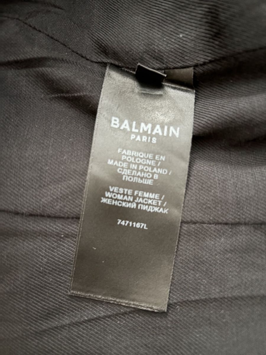 Balmain Giacche: Balmain blazer in black FR 36 – Nuovo (secondo la descrizione) da Cologny venduto da sab_xh7v 5
