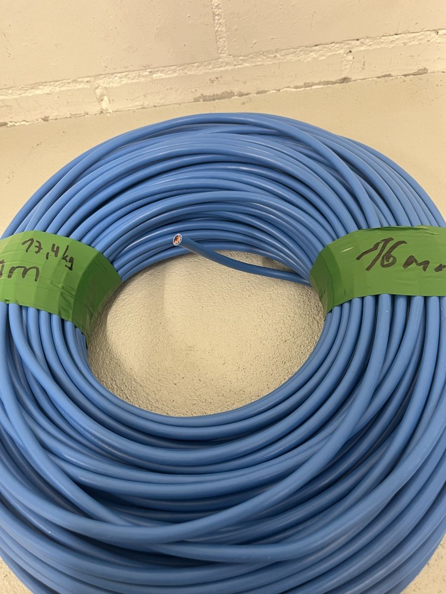 Câbles: 16mm2 Litze Blau Neu 100m – Neuf (Voir description) à Würenlos par jam_mv8g 5