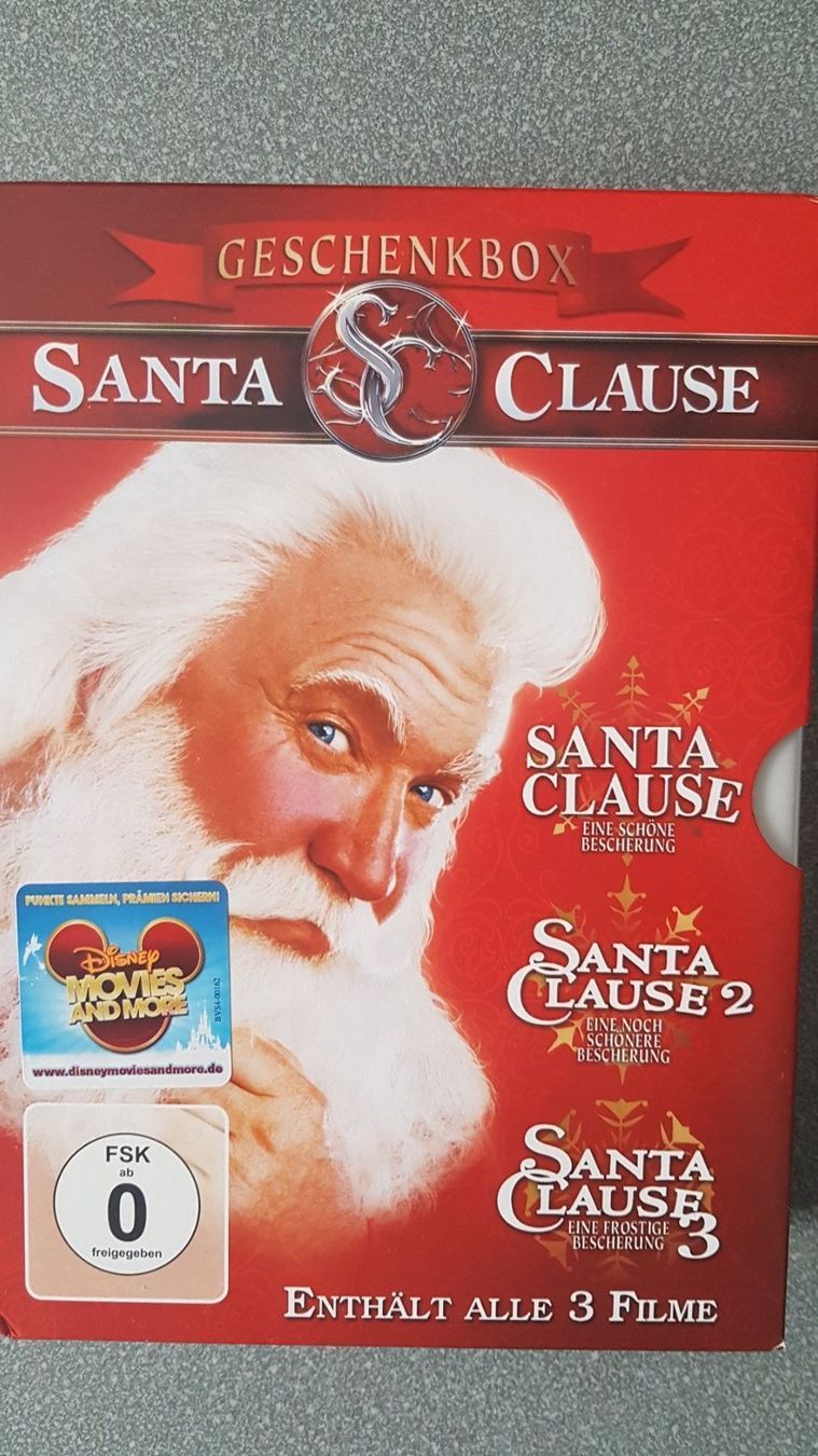 Alle DVDs: DVD Box Santa Clause 1-3 Disney – Gebraucht aus Oetwil am See von fineli2