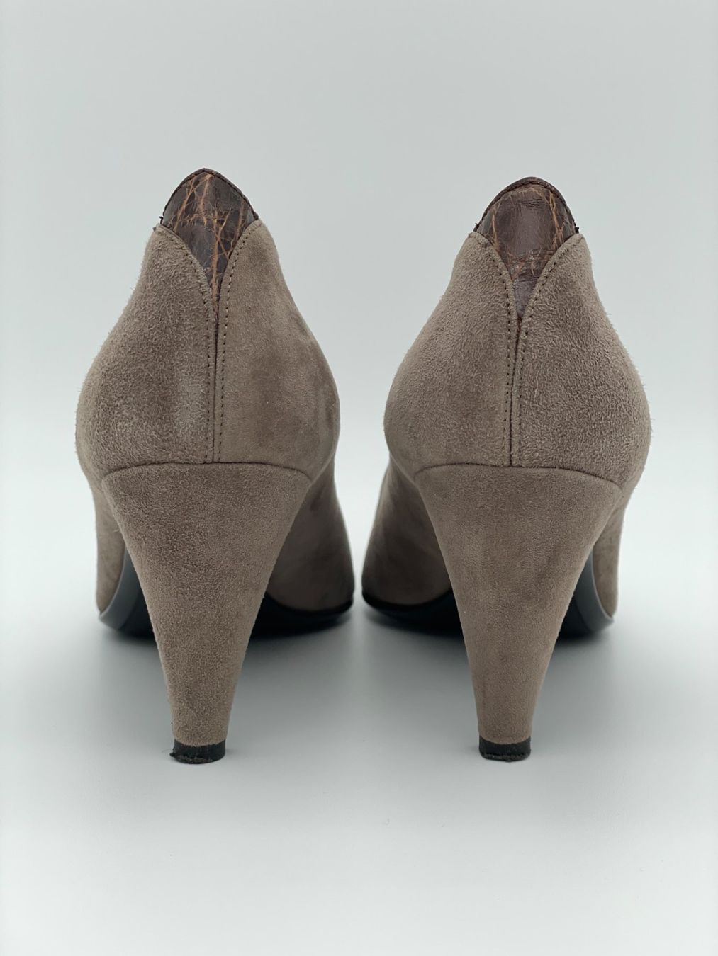 Jil Sander Scarpe da donna: Jil Sander Suede Pump EU 39 Braun – Usato da Zürich venduto da shoe_shop 6