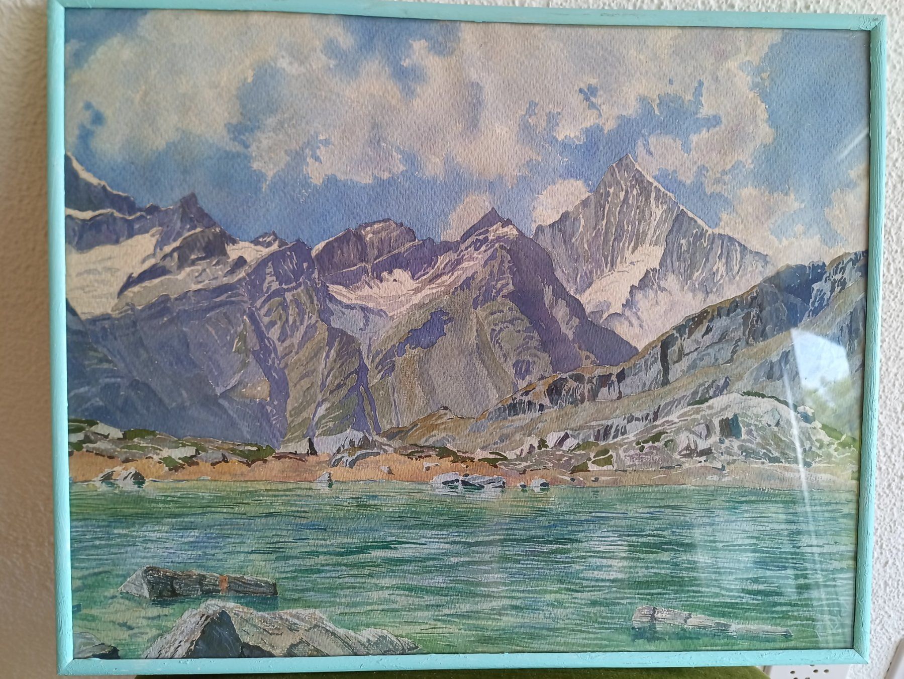 Gemälde: Berge Trio – Gebraucht aus Zug von SirGoldFish 1