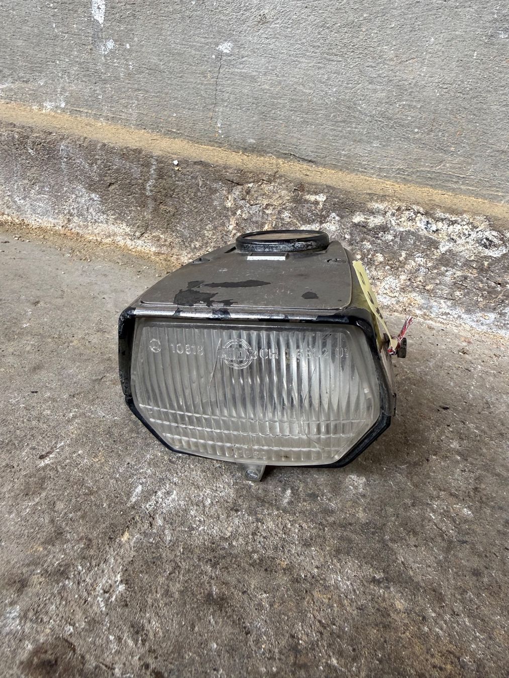 Puch Parti ricambio per ciclomotori: Puch/Sachs Mofa Lampe Eckig – Difettoso da Fahrni b. Thun venduto da berger_tuning34 1