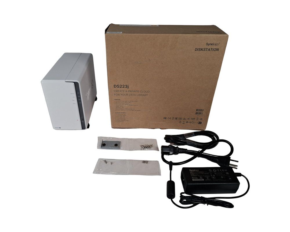 Synology Server: SYNOLOGY Diskstation DS223j 0TB – Neu (gemäss Beschreibung) aus Wil SG von Restwert_Wil 2