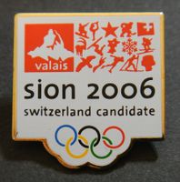 Walliser Kult Pin * Sion 2006 Olympia Kandidatur