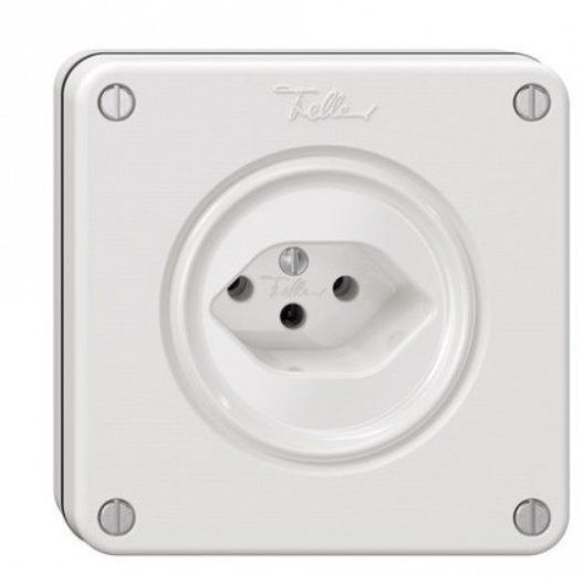 NUPU-Steckdose NEVO 1×T13 weiss Feller (Neu (gemäss Beschreibung)) in ...