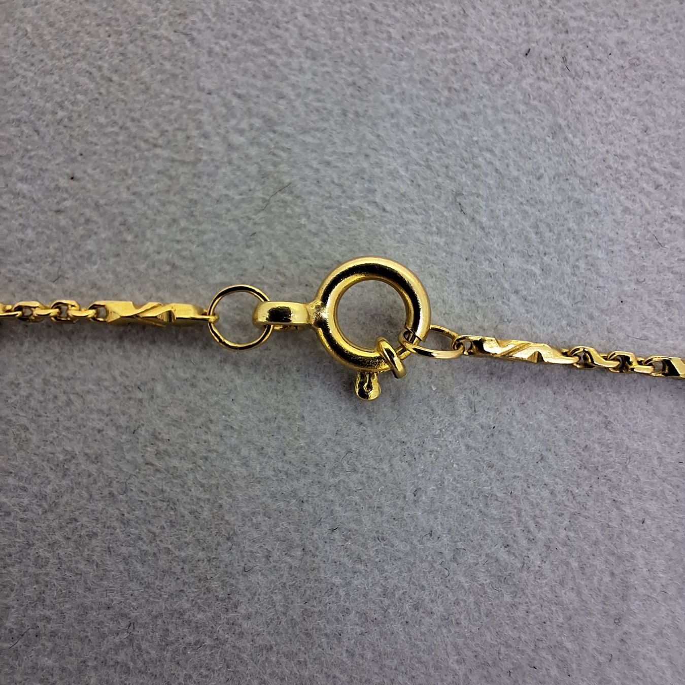Catenine: Edle Halskette in 585 Gelbgold – Usato da Unterägeri venduto da Altgoldschmuck 1