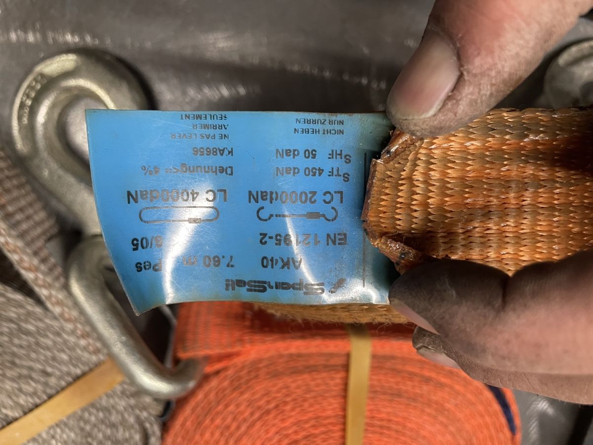 Tutti gli attrezzi: Spannset gross / Breite 50mm – Usato da Flaach venduto da Binz 1