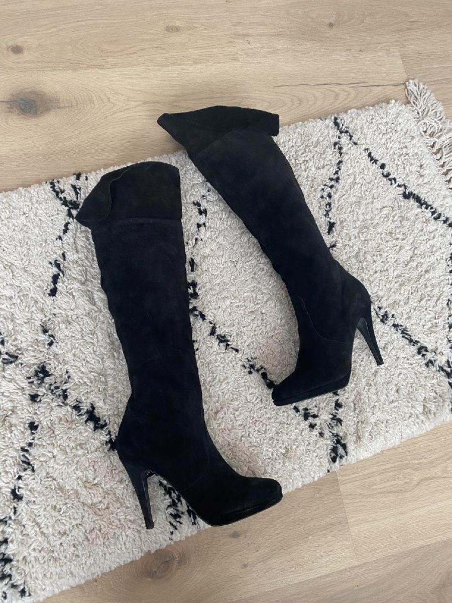Scarpe da donna: Wildleder Overknees Grösse 41 – Usato da Buchs ZH venduto da crazyhandbaggirl123