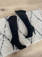 Wildleder Overknees Grösse 41