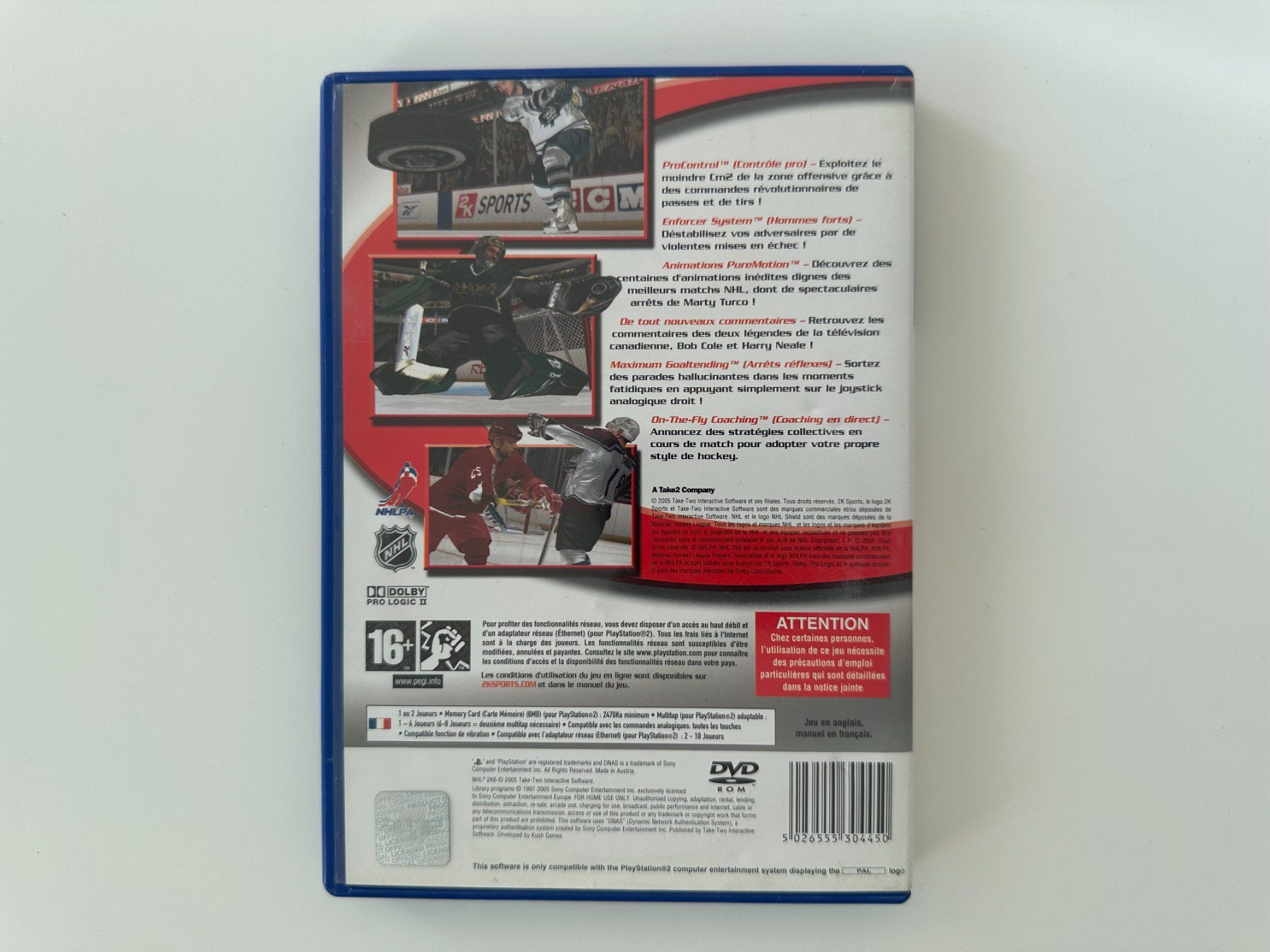 Sony Giochi: NHL 2K6, Sony Playstation 2, PS2 – Usato da Couvet venduto da nay_prh5 1