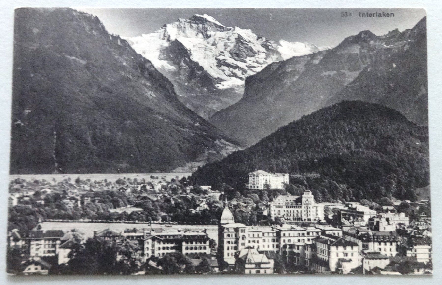 Cartoline postali: Interlaken – Usato da Fétigny venduto da Billy2miny