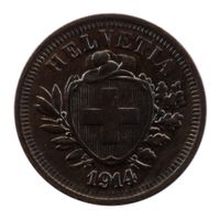 Schweiz / Suisse - 1 Rappen - 1914 -STGL