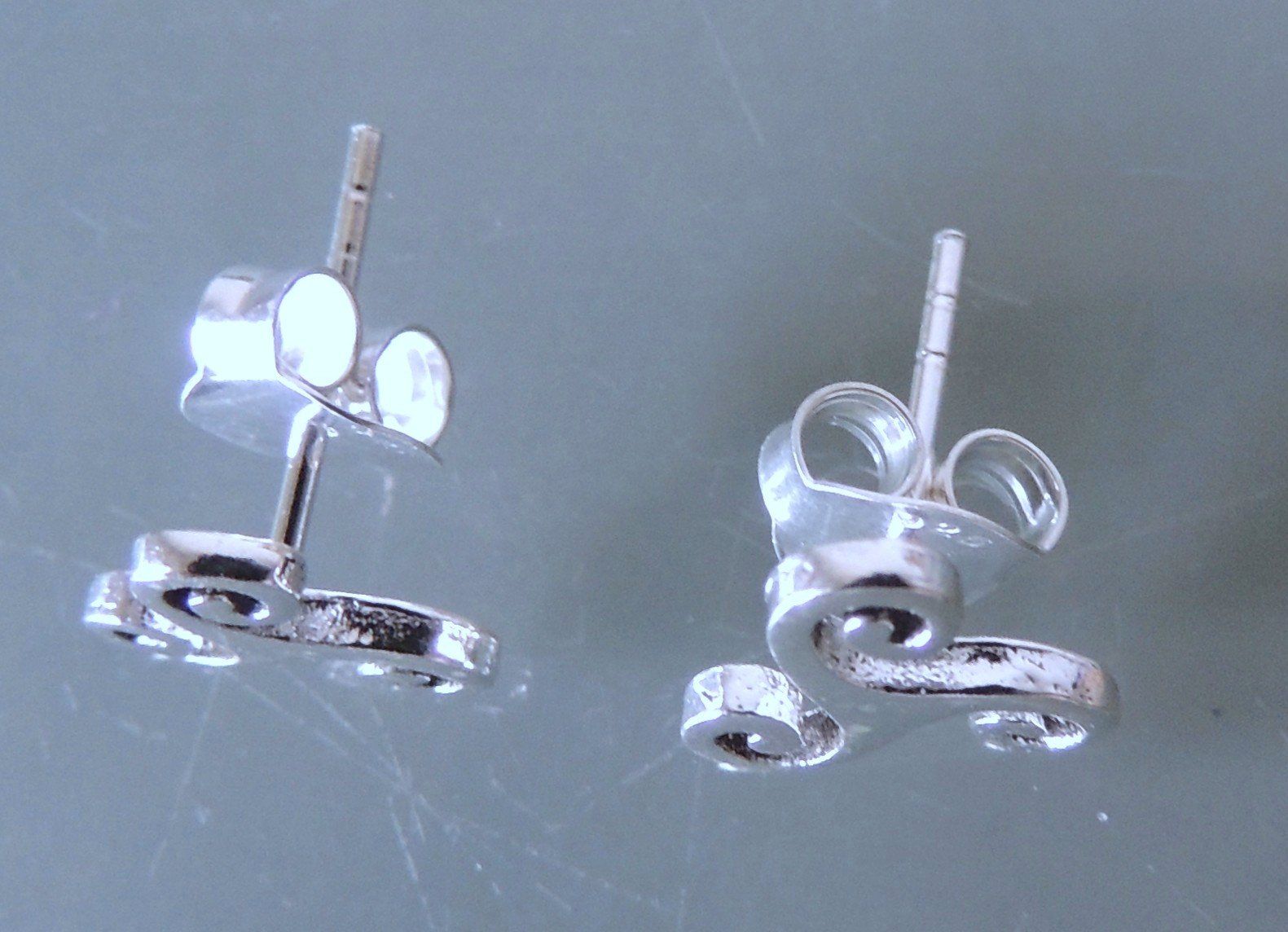 Orecchini pendenti & Orecchini a lobo: Triskele keltische Ohrstecker Silber 925 – Nuovo e nell'imballaggio originale da Waldenburg venduto da schaller707 2