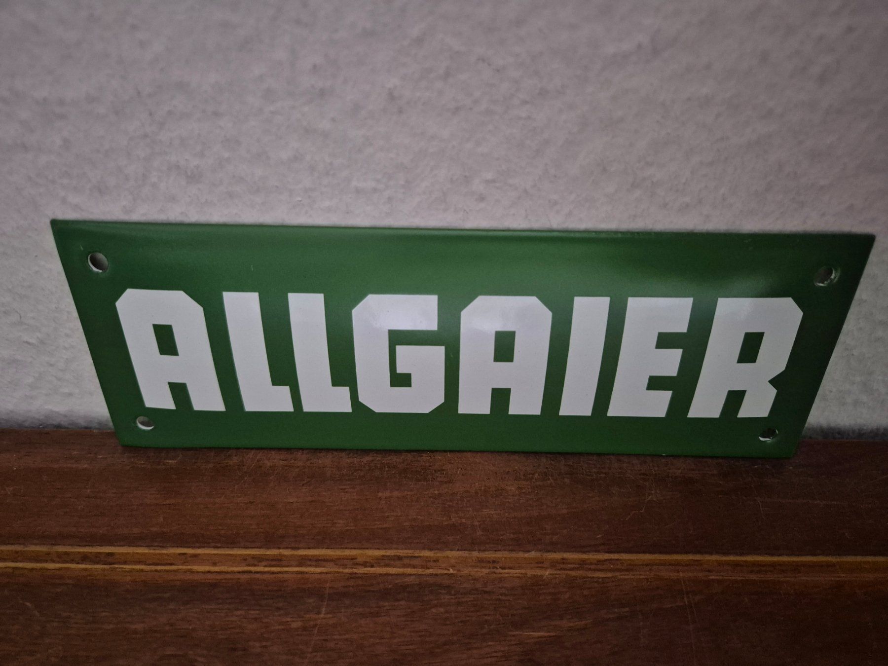 Insegne: Emailschild Allgaier Traktor Schlepper Garage Emaille Schild – Nuovo (secondo la descrizione) da Schaffhausen venduto da pfanis09 3