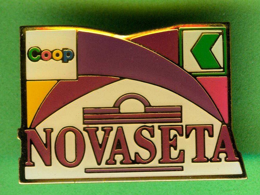 Placchette & Badge: Coop  NOVASETA – Usato da Winterthur venduto da Sammleroase