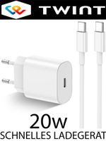 iPhone 15 / Pro / Max / Plus USB-C 20W LADEGERÄT + LADEKABEL