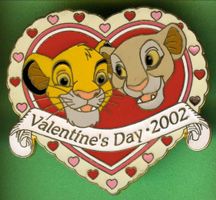 Disney   SIMBA & NALA  Valentinstag  2002