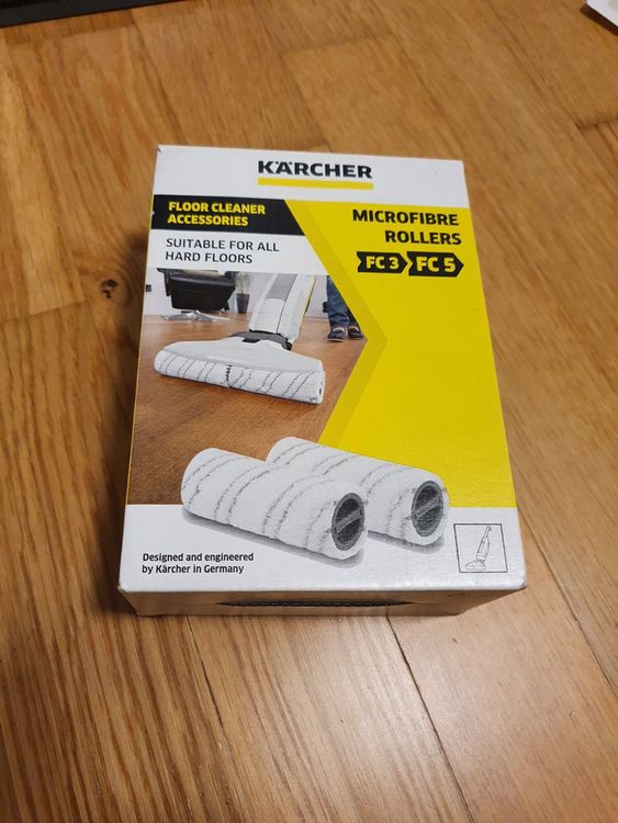 Kärcher floor cleaner microfibre rollers Kaufen auf Ricardo