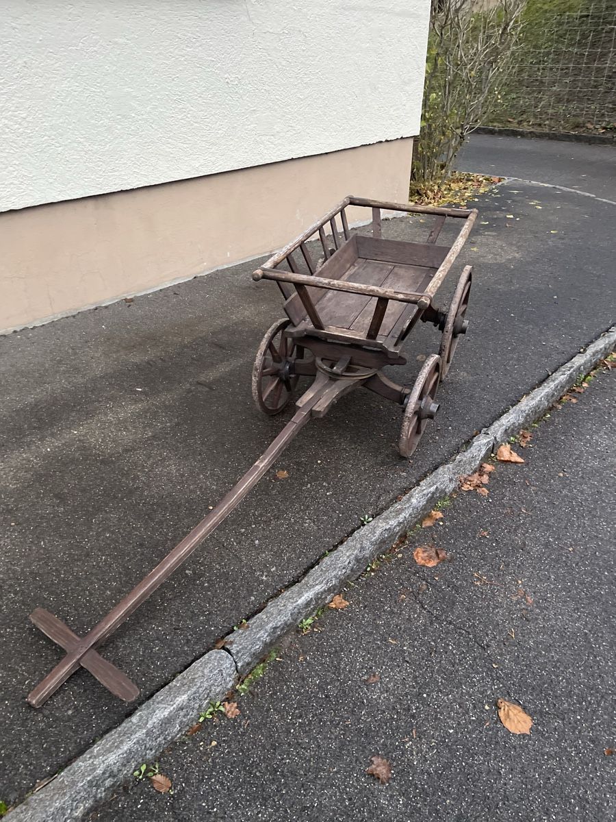 Schubkarren: Antiker Leiterwagen / Bollerwagen / Handwagen – Gebraucht aus dietikon von fernando011 1